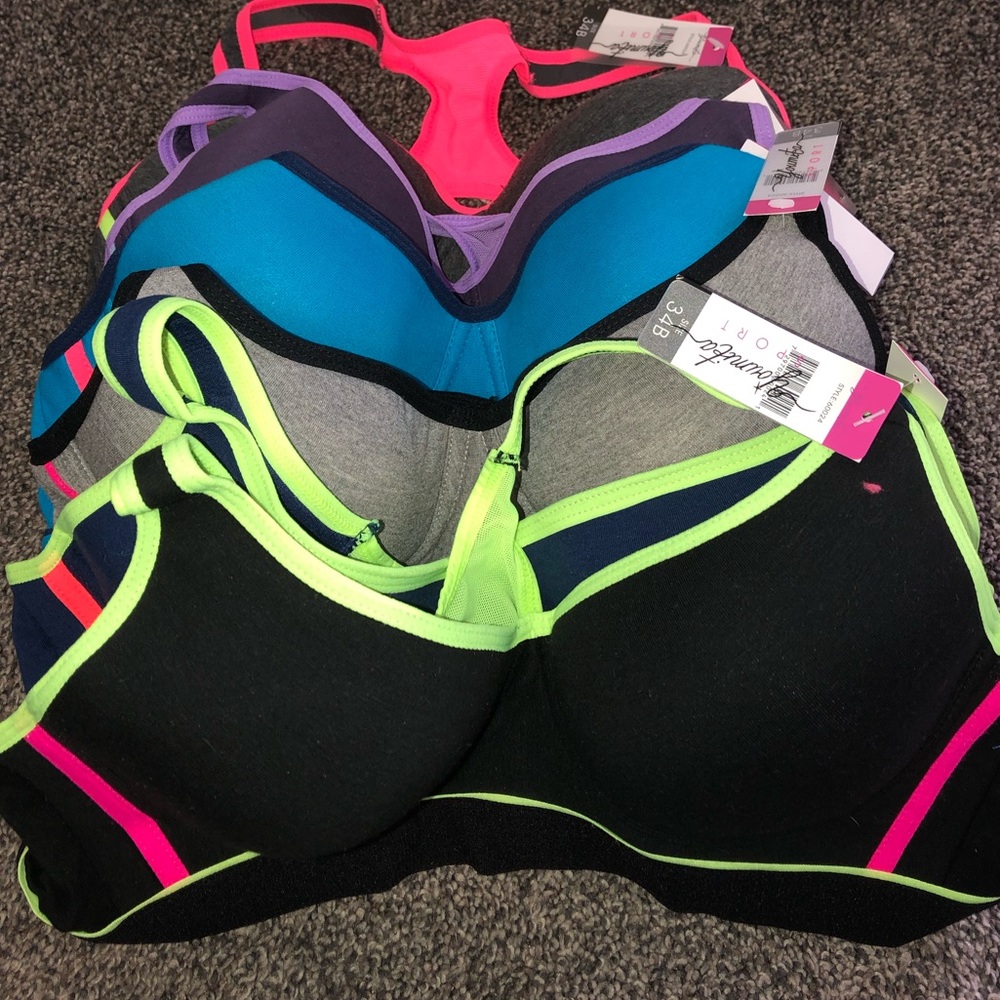 NWT Lot of 6 sports bras